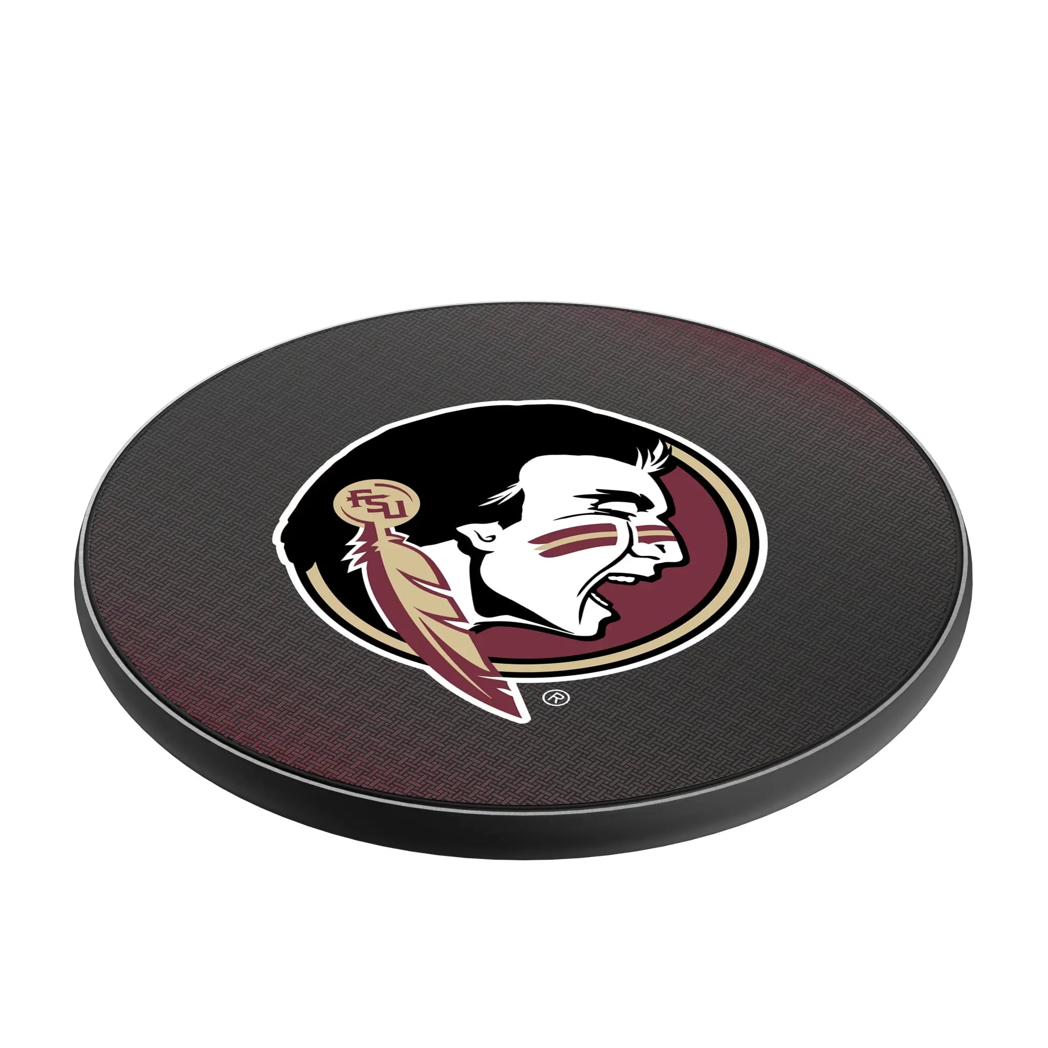 Florida State University Seminoles Linen 15-Watt Wireless Charger