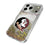 Florida State University Seminoles Linen Glitter Phone Case