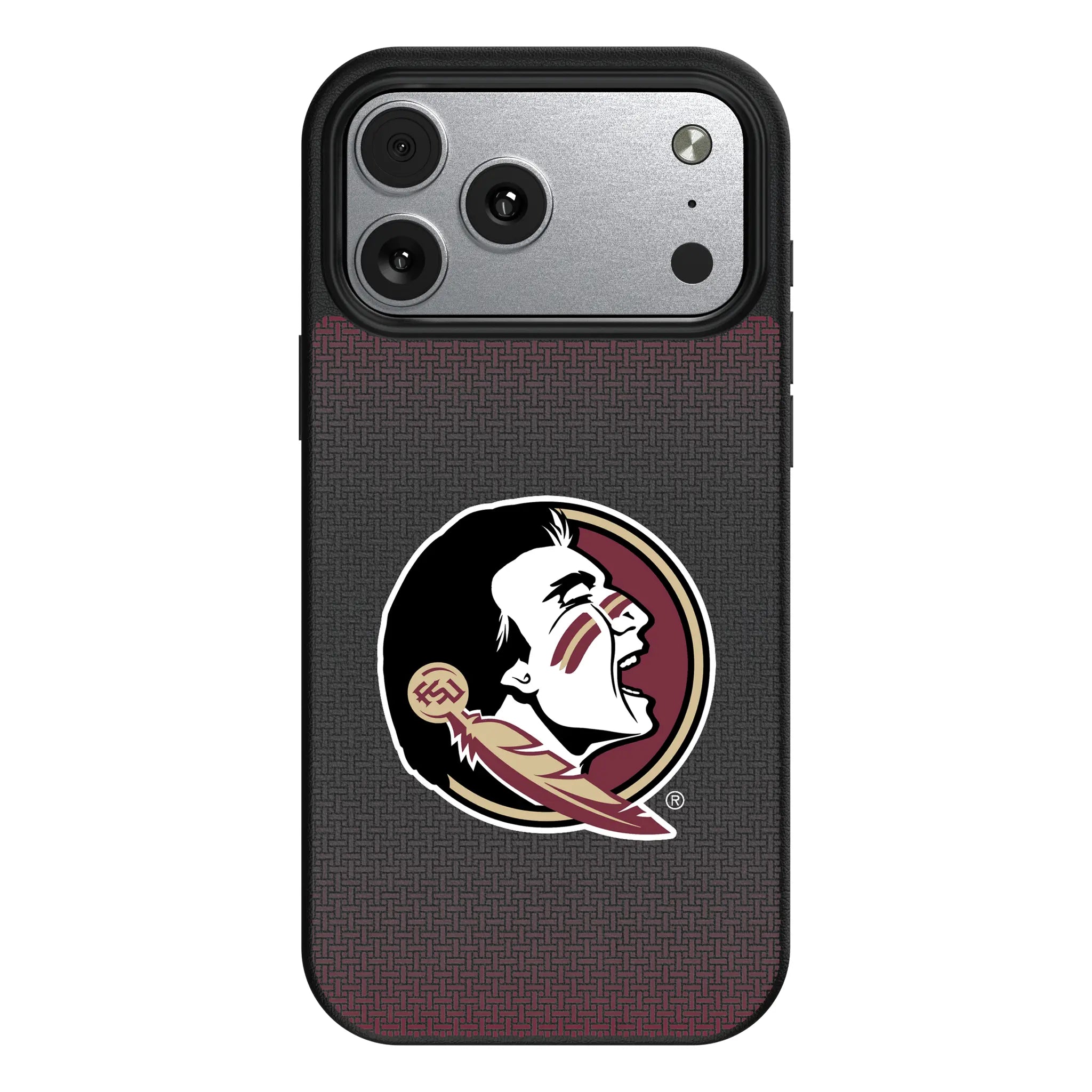 Florida State University Seminoles Linen MagSafe Compatible Phone Case for Apple iPhone