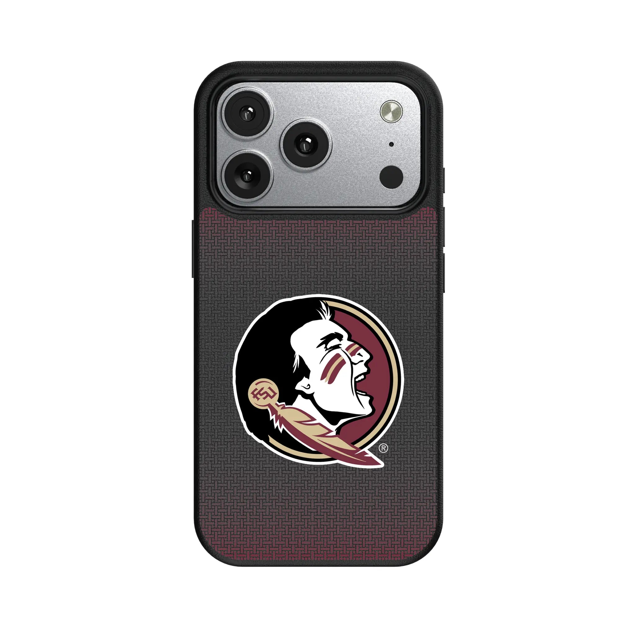 Florida State University Seminoles Linen MagSafe Compatible Phone Case for Apple iPhone
