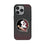 Florida State University Seminoles Linen MagSafe Compatible Phone Case for Apple iPhone