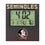 Florida State University Seminoles Linen Wall Clock