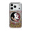 Florida State University Seminoles Paisley Glitter Phone Case