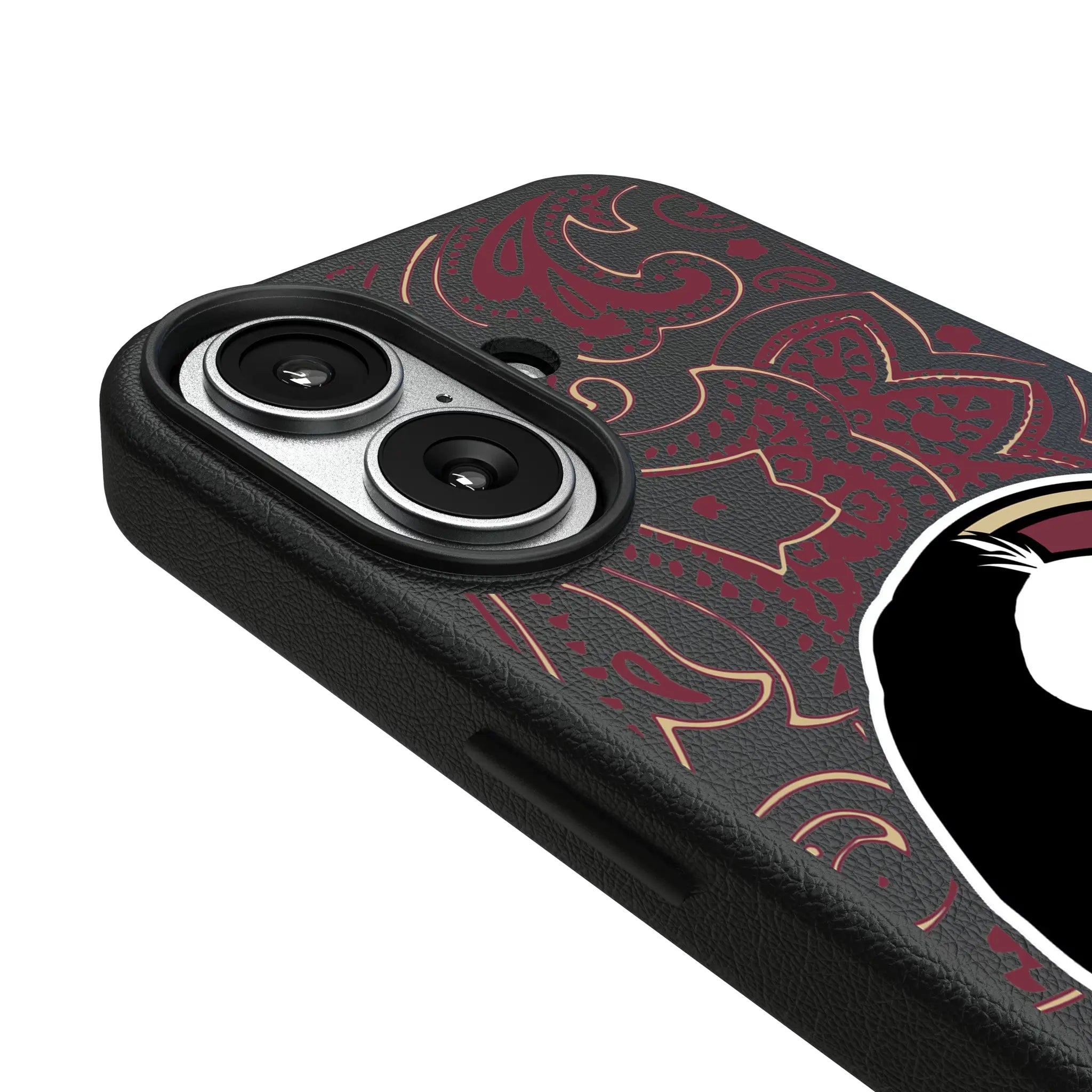 Florida State University Seminoles Paisley MagSafe Compatible Phone Case for Apple iPhone