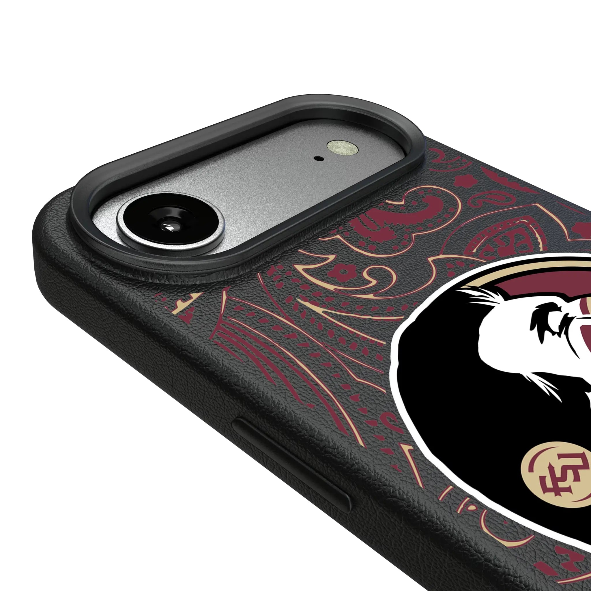 Florida State University Seminoles Paisley MagSafe Compatible Phone Case for Apple iPhone