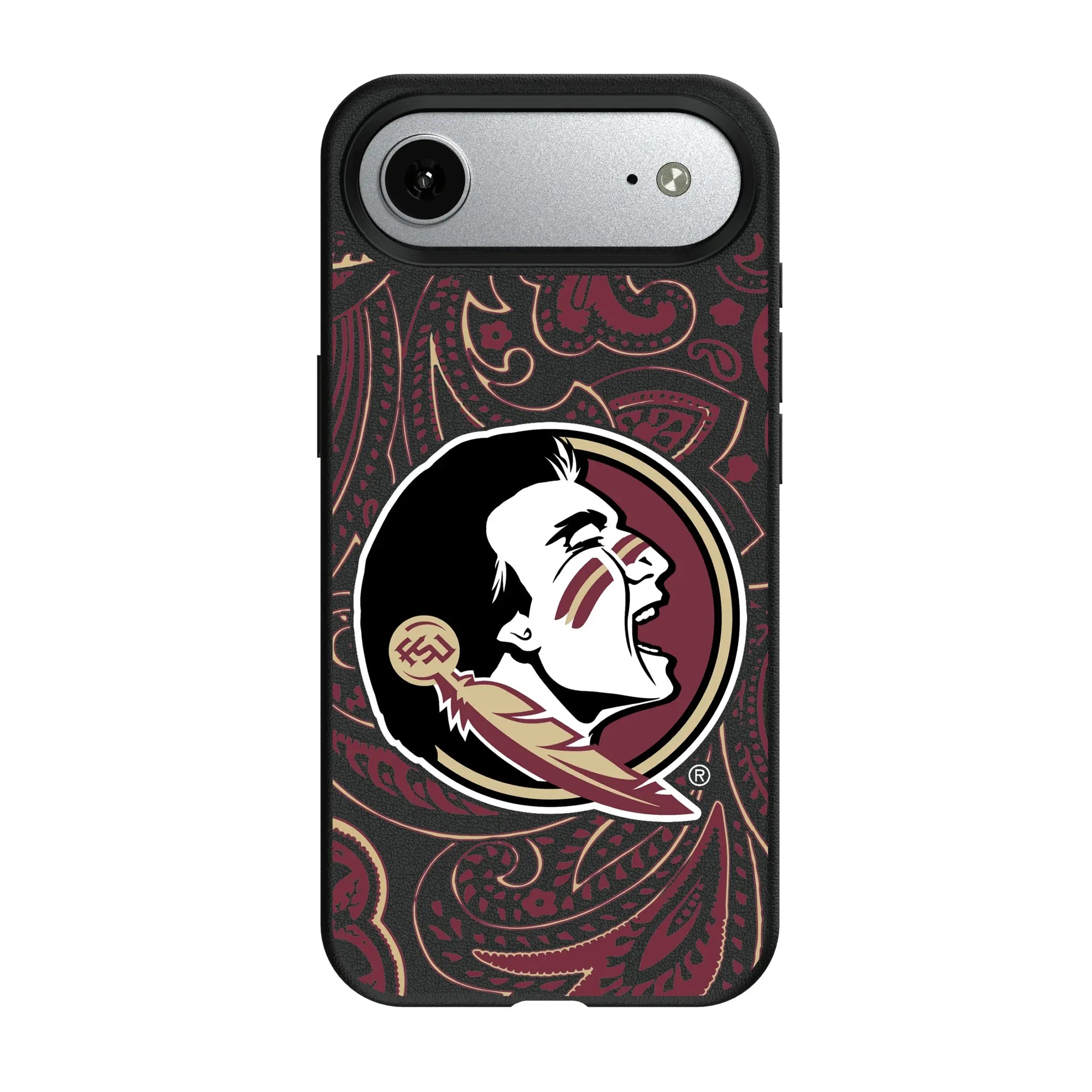 Florida State University Seminoles Paisley MagSafe Compatible Phone Case for Apple iPhone