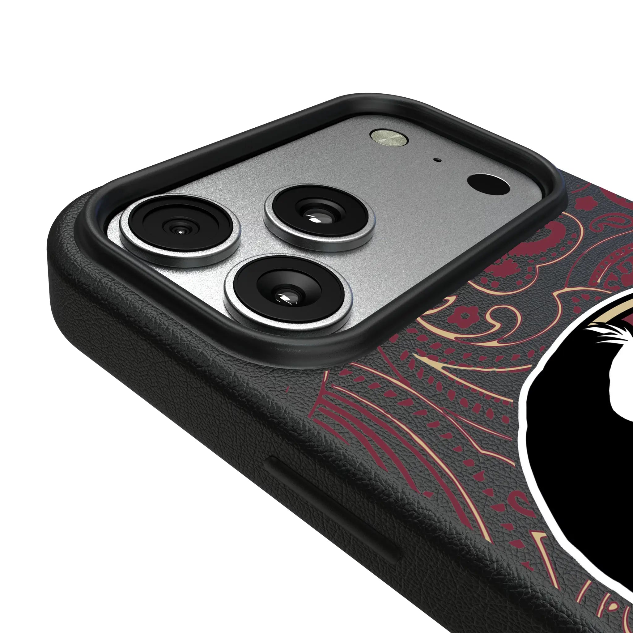 Florida State University Seminoles Paisley MagSafe Compatible Phone Case for Apple iPhone