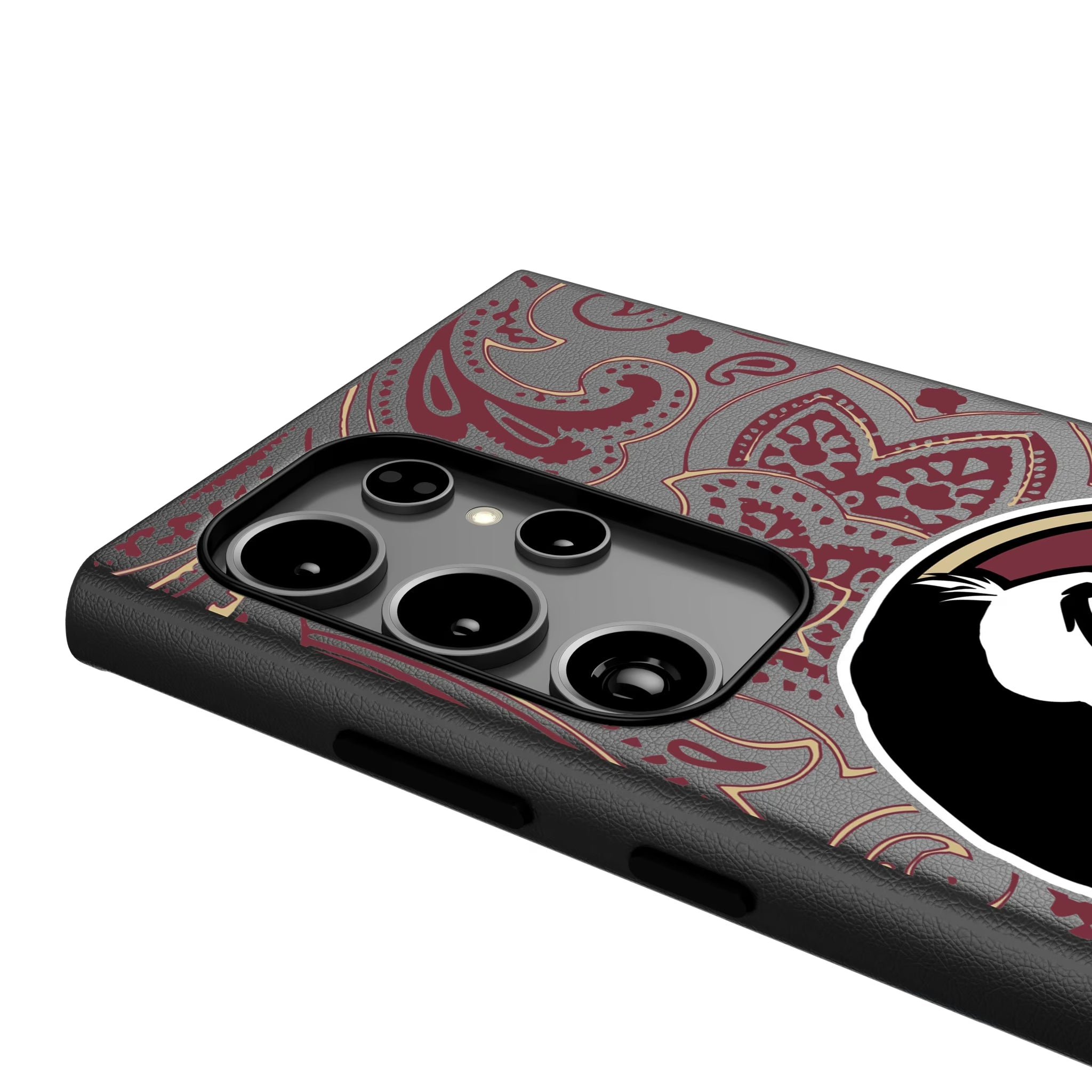 Florida State University Seminoles Paisley MagSafe Compatible Phone Case for Samsung Galaxy