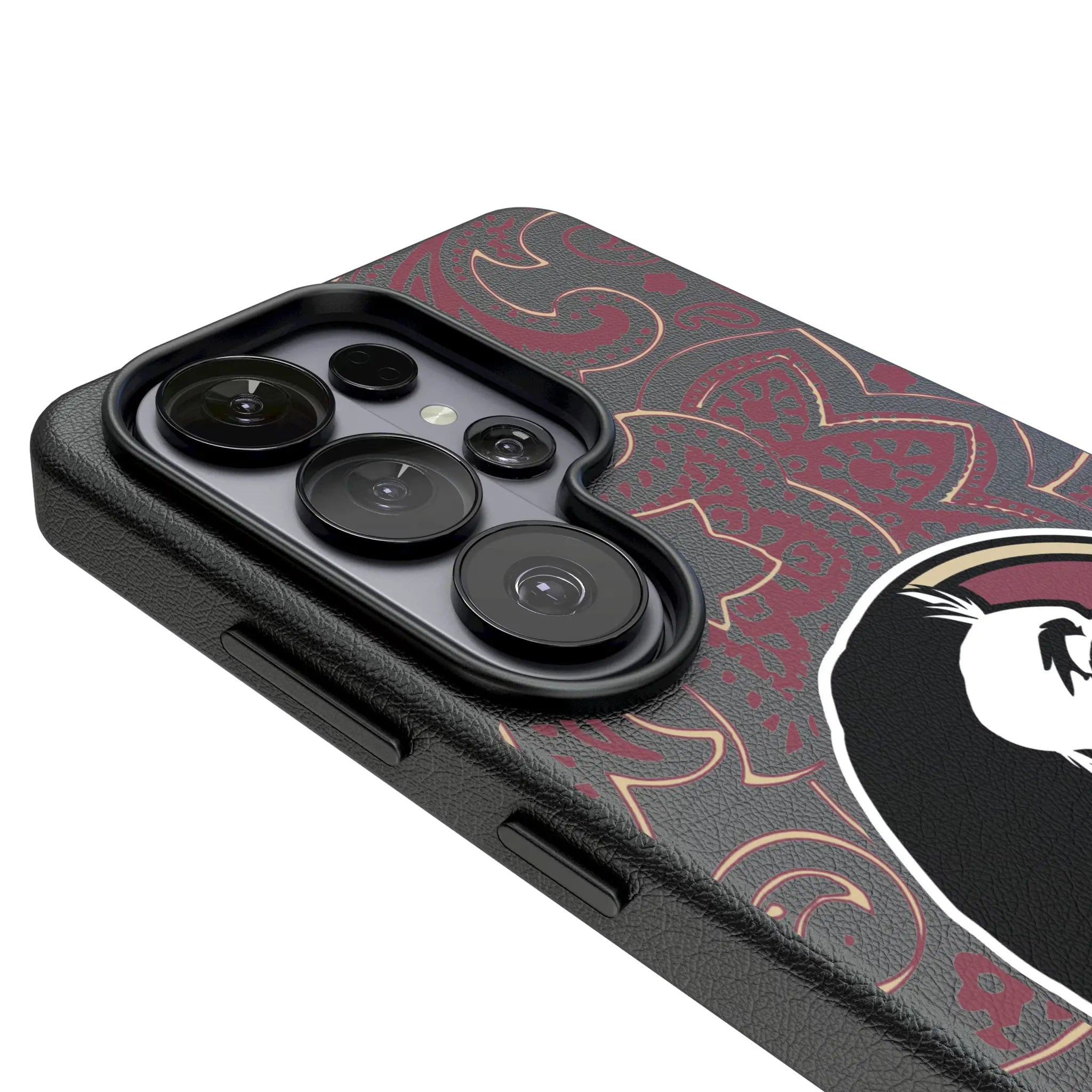 Florida State University Seminoles Paisley MagSafe Compatible Phone Case for Samsung Galaxy