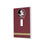 Florida State University Seminoles Stripe Hidden-Screw Light Switch Plate