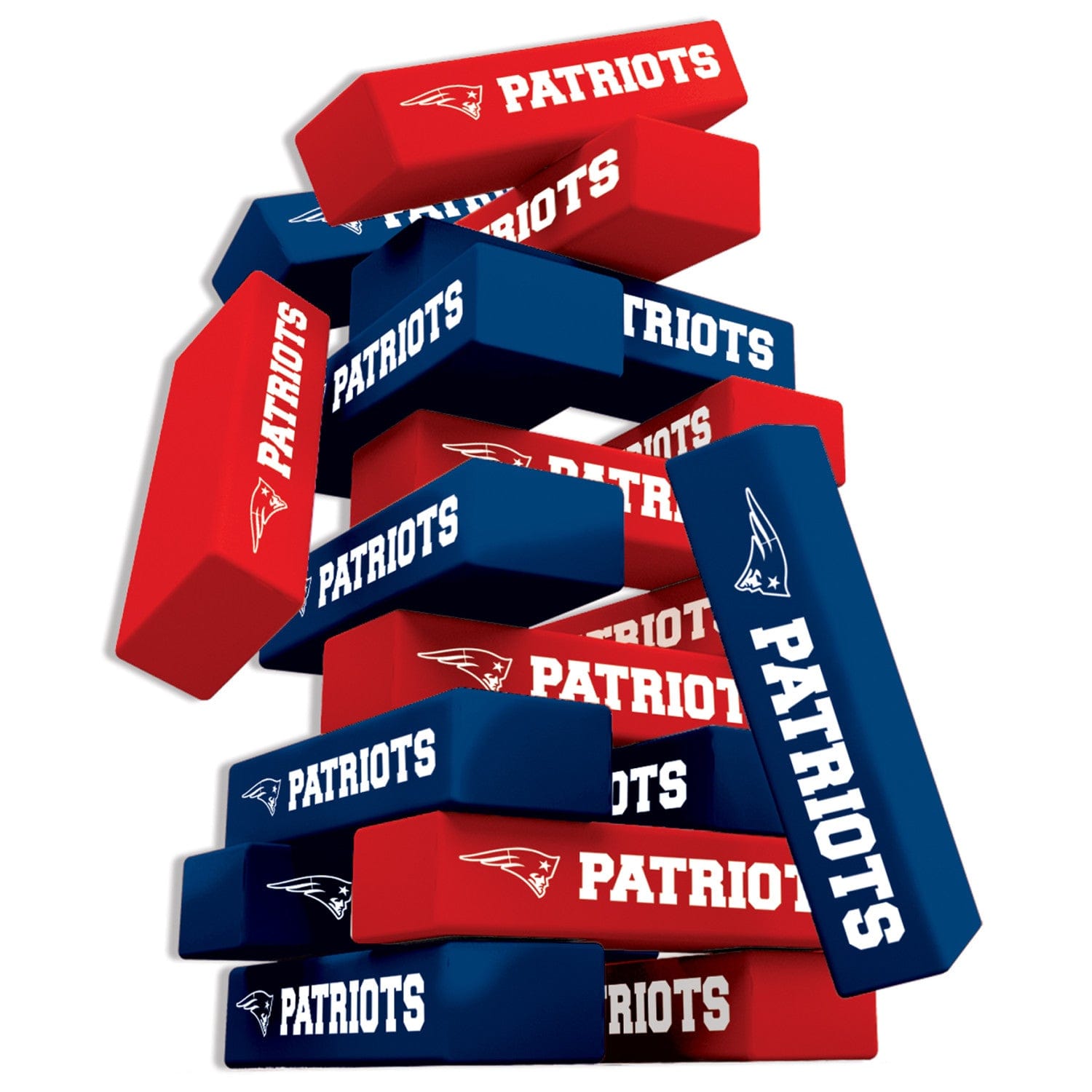 New England Patriots Stacking Tower - Sports Gifts, Sports Memorabilia, Sports Collectibles, Fan Shop