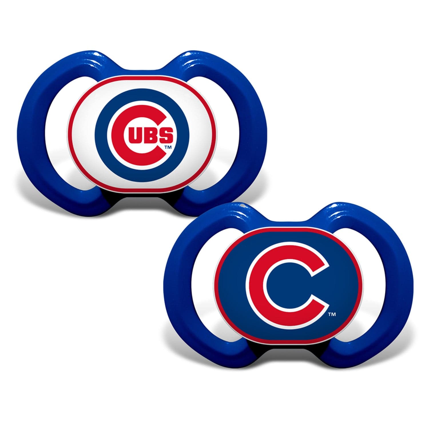 Chicago Cubs Pacifier 2-Pack for Little Fans - Sports Gifts, Sports Memorabilia, Sports Collectibles, Fan Shop