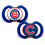 Chicago Cubs Pacifier 2-Pack for Little Fans - Sports Gifts, Sports Memorabilia, Sports Collectibles, Fan Shop