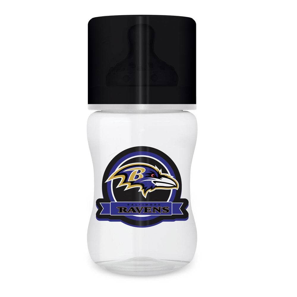 Baltimore Ravens 9oz Baby Bottle - Sports Gifts, Sports Memorabilia, Sports Collectibles, Fan Shop