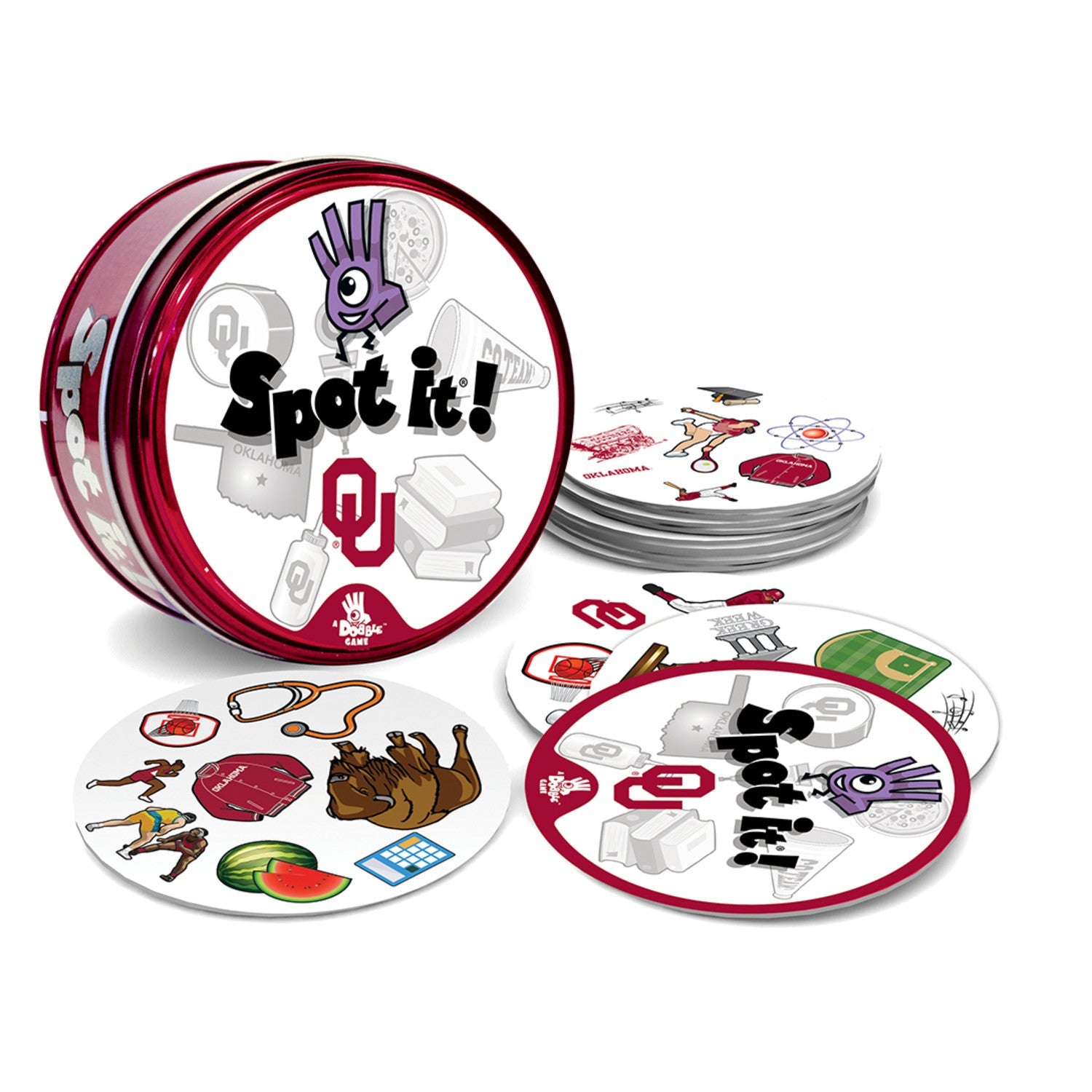Oklahoma Sooners Spot It! Card Game - 757 Sports Collectibles