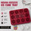 Indiana Hoosiers Ice Cube Tray