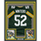 Framed Autographed/Signed Frank Winters 35x39 SB XXXI Champs Green Bay Green Football Jersey JSA COA