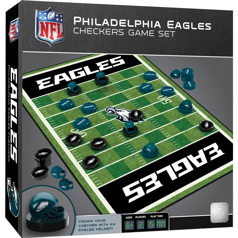 Philadelphia Eagles Checkers Game