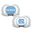 UNC Tar Heels Pacifier 2-Pack - Sports Gifts, Sports Memorabilia, Sports Collectibles, Fan Shop