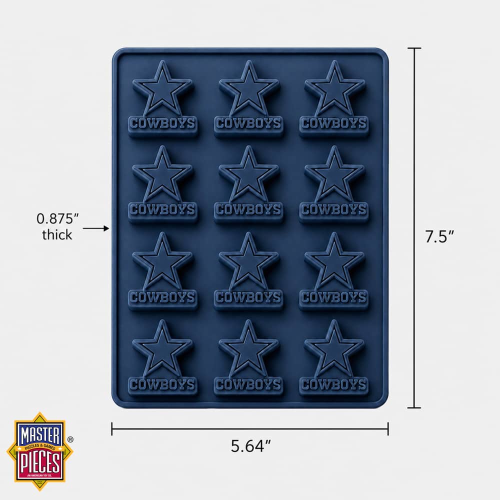 Dallas Cowboys Silicone Ice Cube Tray