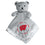 Wisconsin Badgers Security Bear - Gray - Sports Gifts, Sports Memorabilia, Sports Collectibles, Fan Shop