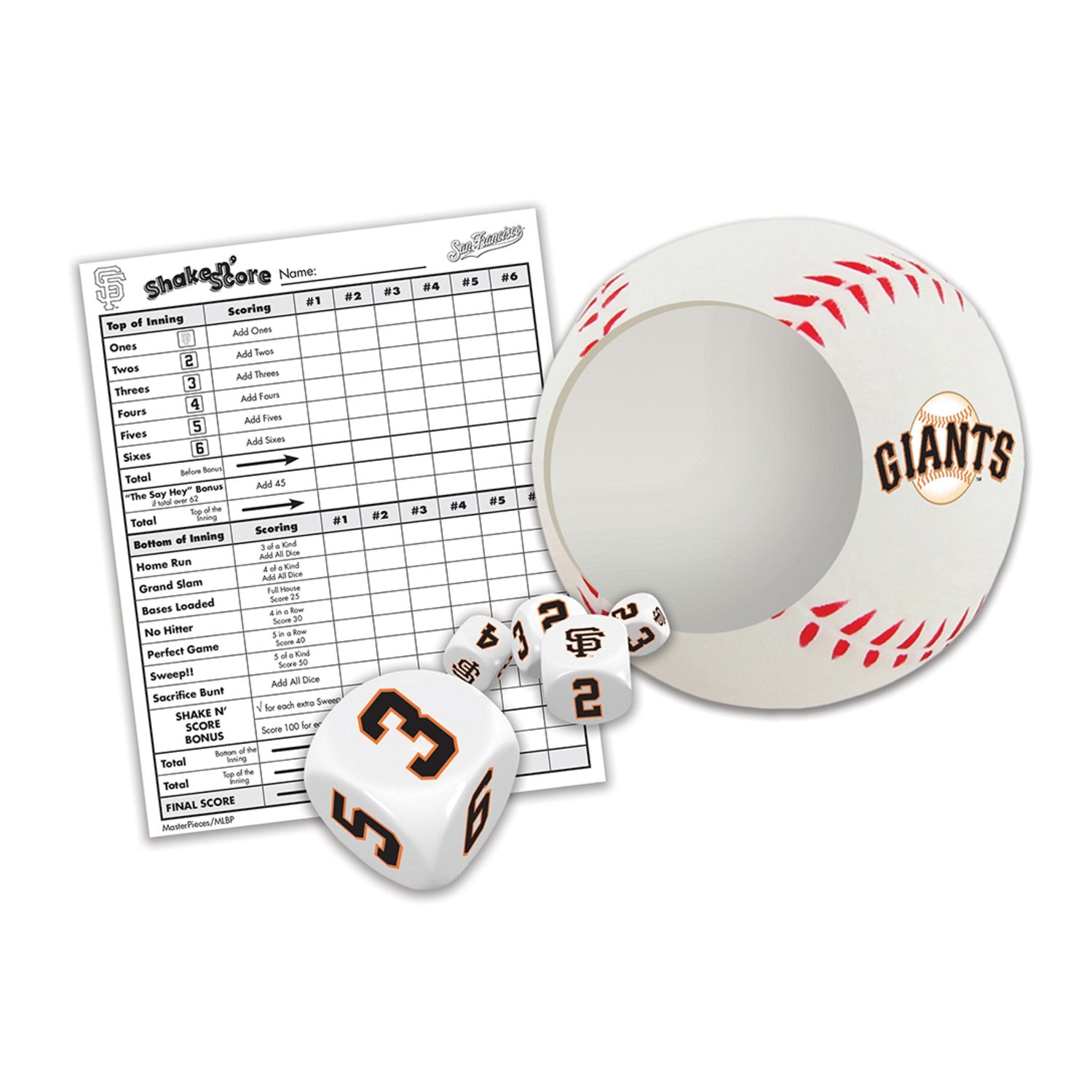 San Francisco Giants Shake n' Score - 757 Sports Collectibles