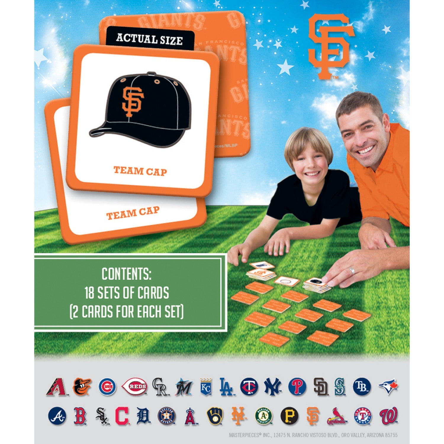 San Francisco Giants Matching Game - 757 Sports Collectibles