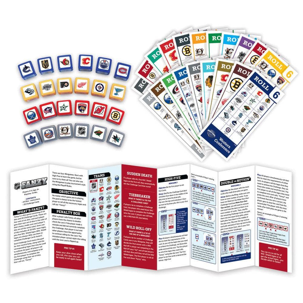 NHL League Fantasy Dice Game - Sports Gifts, Sports Memorabilia, Sports Collectibles, Fan Shop