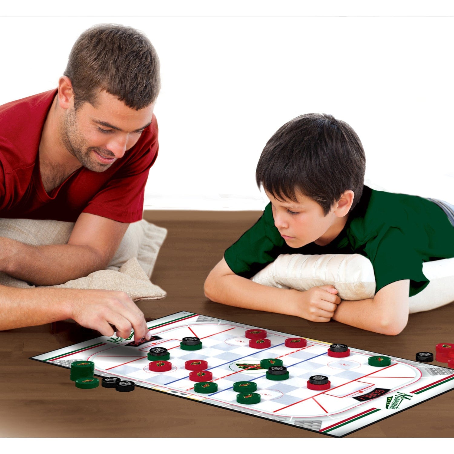 Minnesota Wild Checkers Game Set - Sports Gifts, Sports Memorabilia, Sports Collectibles, Fan Shop