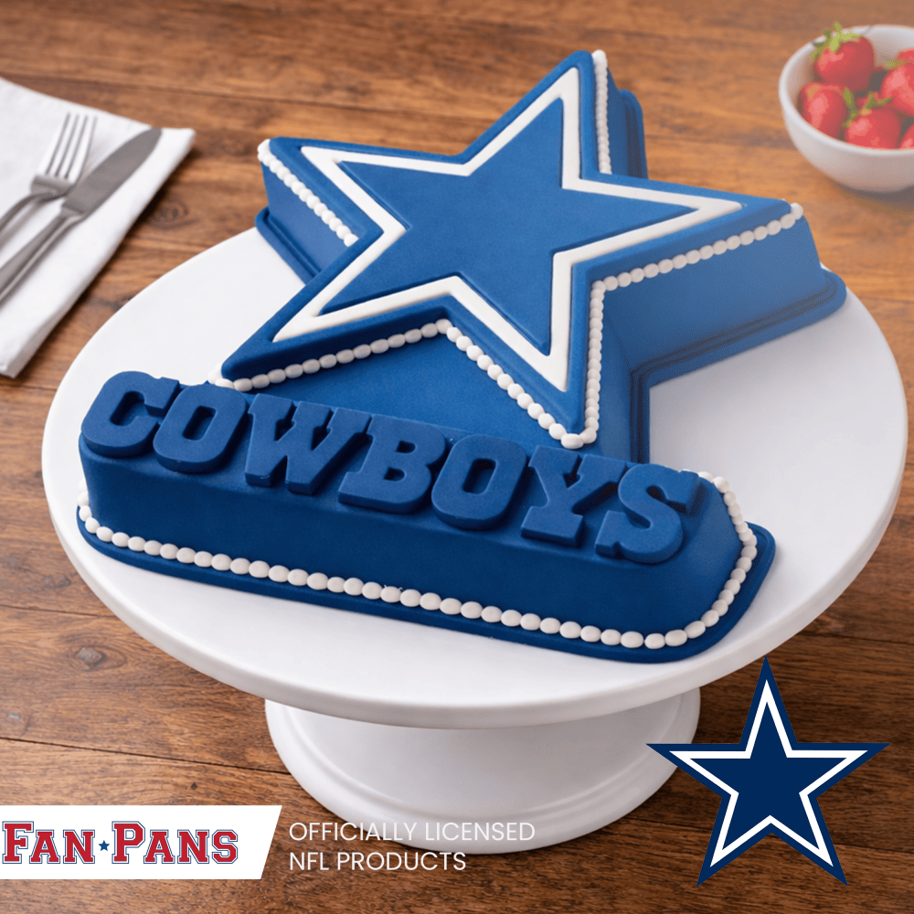 Dallas Cowboys Officially Licensed Cake Pan - Sports Gifts, Sports Memorabilia, Sports Collectibles, Fan Shop