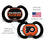 Philadelphia Flyers - Pacifier 2-Pack - 757 Sports Collectibles