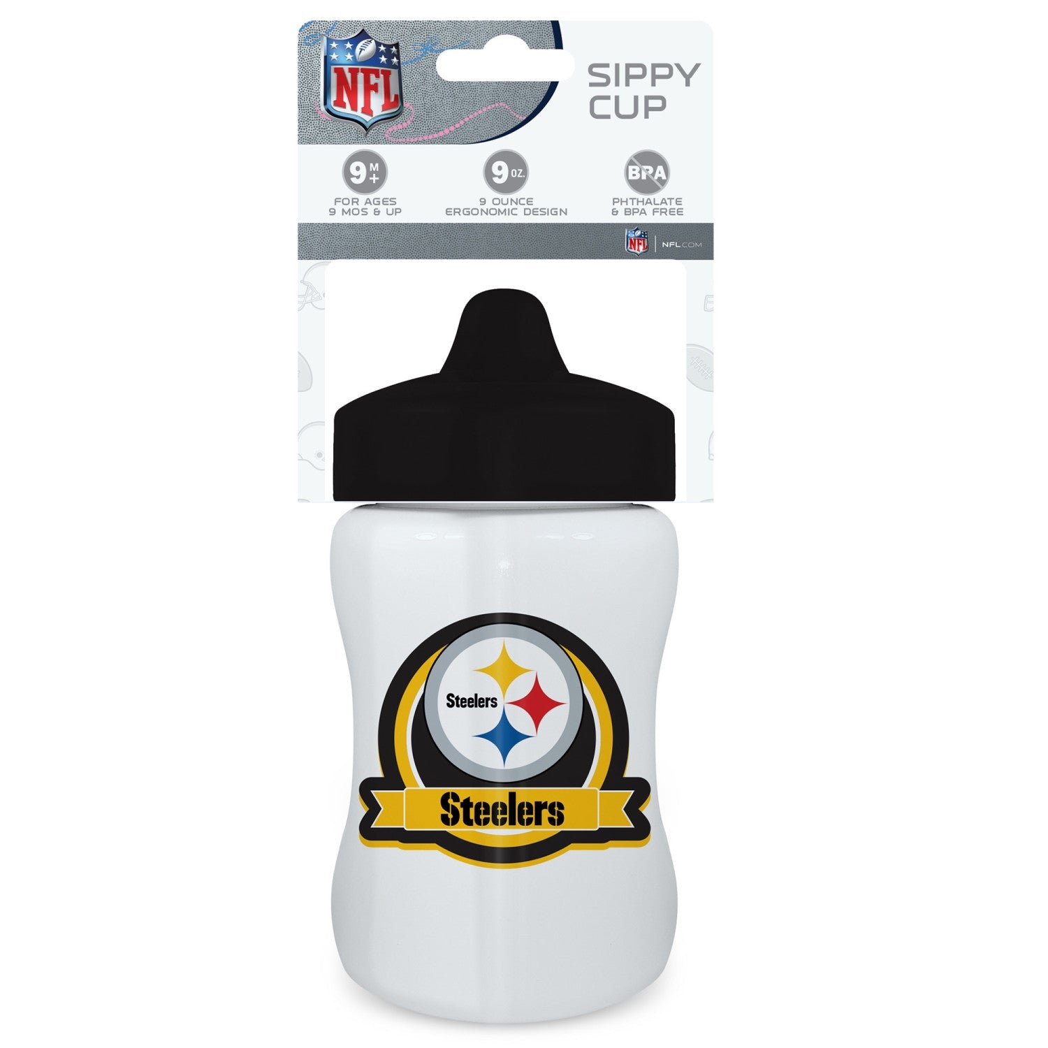 Pittsburgh Steelers Sippy Cup - 757 Sports Collectibles