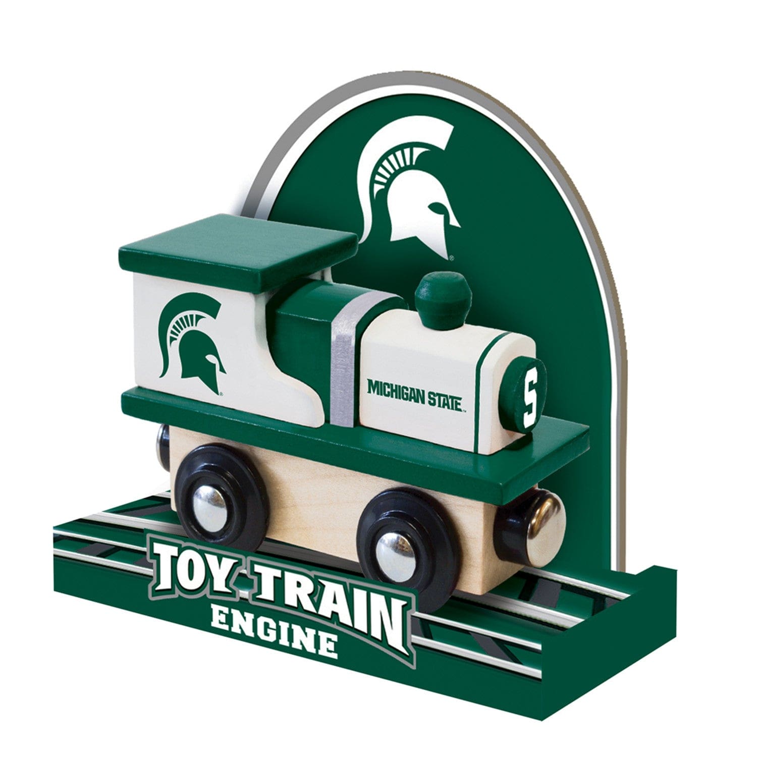 Michigan State Spartans Toy Train Engine - Sports Gifts, Sports Memorabilia, Sports Collectibles, Fan Shop