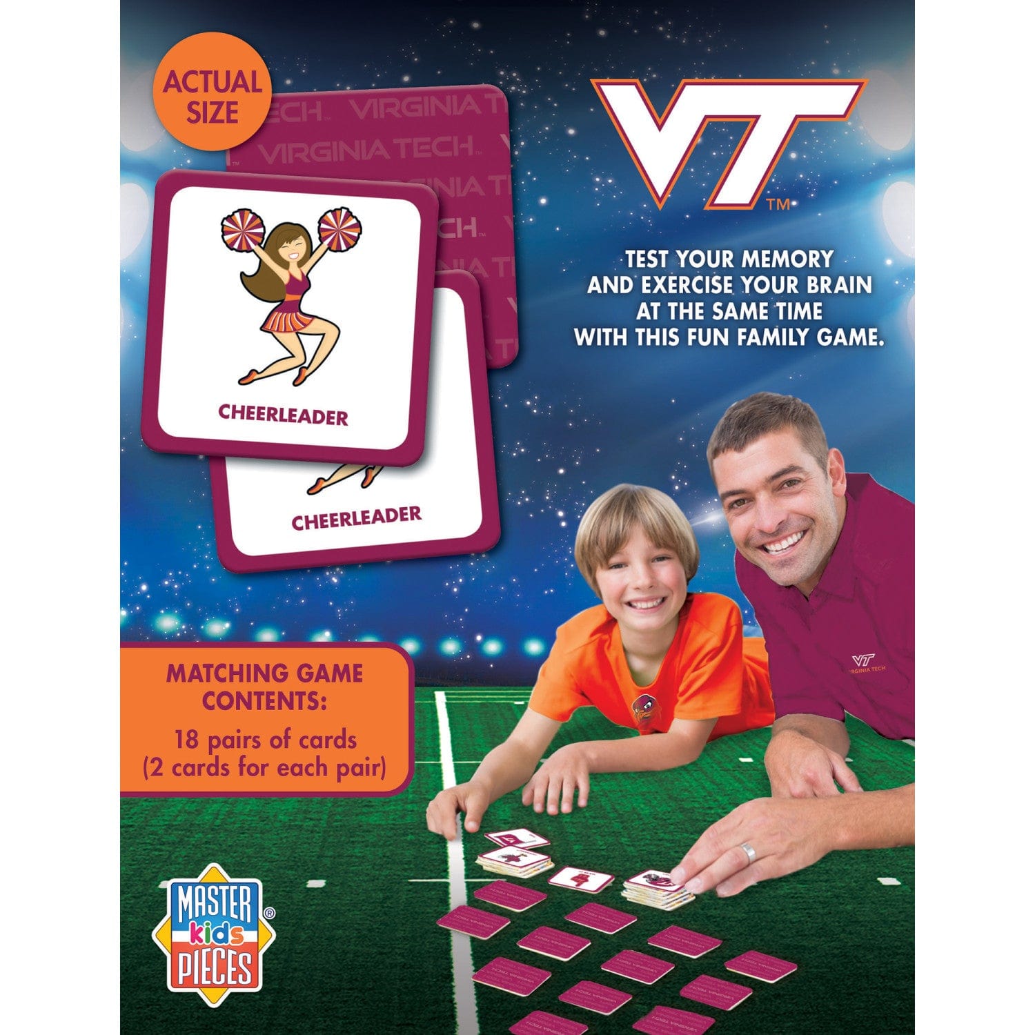 Virginia Tech Hokies Memory Matching Game - Sports Gifts, Sports Memorabilia, Sports Collectibles, Fan Shop