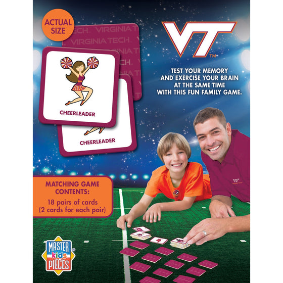Virginia Tech Hokies Matching Game - 757 Sports Collectibles