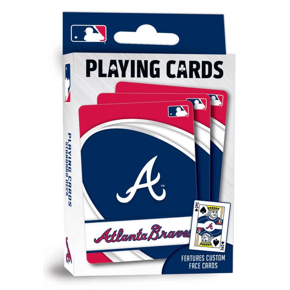 Atlanta Braves 54-Card Deck Playing Cards - Sports Gifts, Sports Memorabilia, Sports Collectibles, Fan Shop