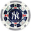 New York Yankees 20-Piece Poker Chip Set - Sports Gifts, Sports Memorabilia, Sports Collectibles, Fan Shop