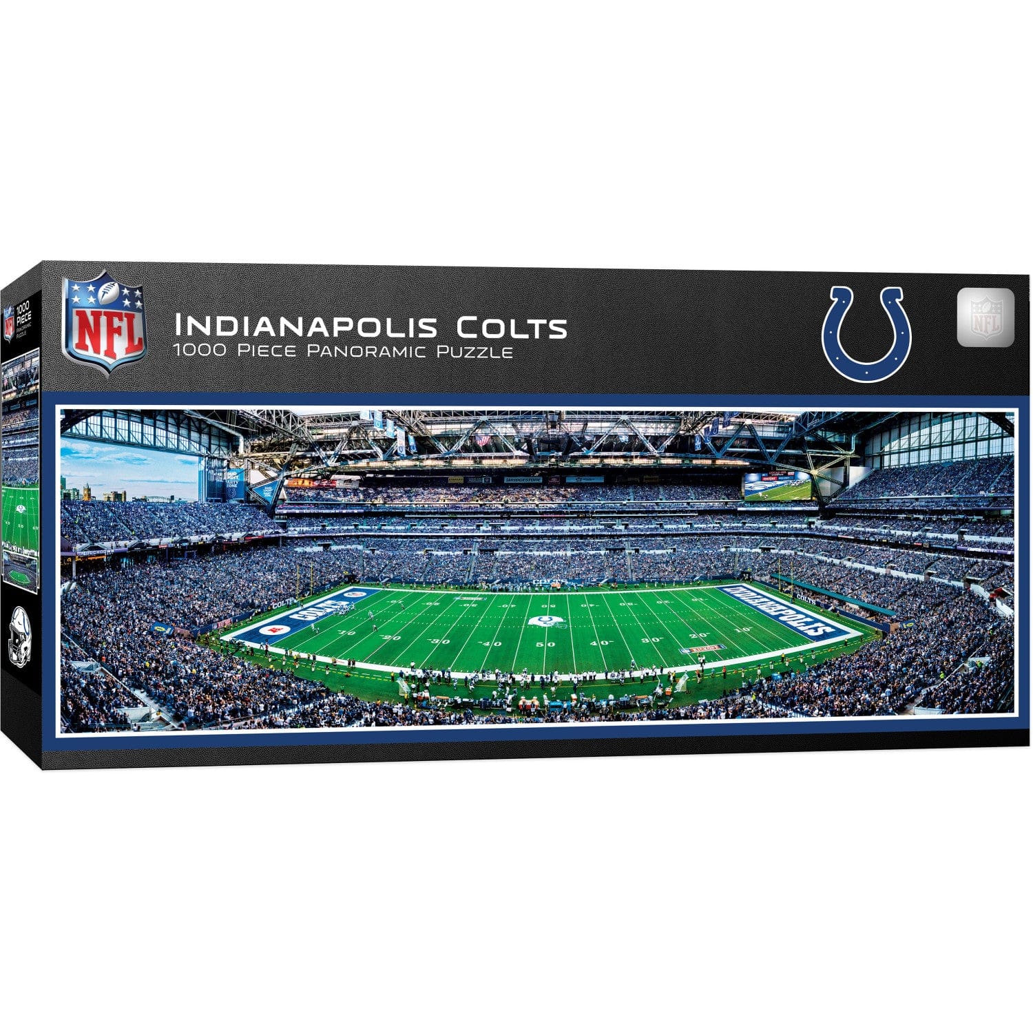 Indianapolis Colts 1000 Piece Panoramic Jigsaw Puzzle - Sports Gifts, Sports Memorabilia, Sports Collectibles, Fan Shop