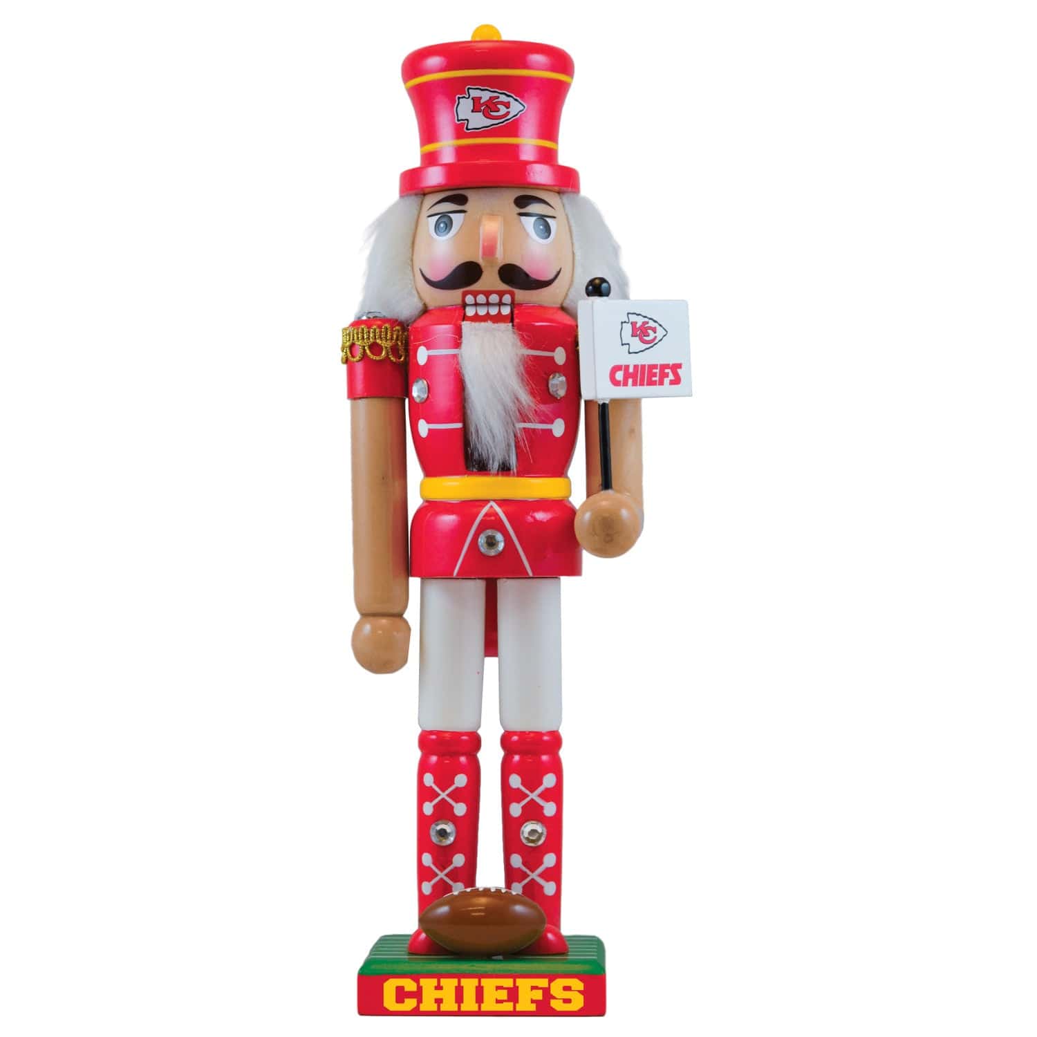 Kansas City Chiefs Collectible Nutcracker
