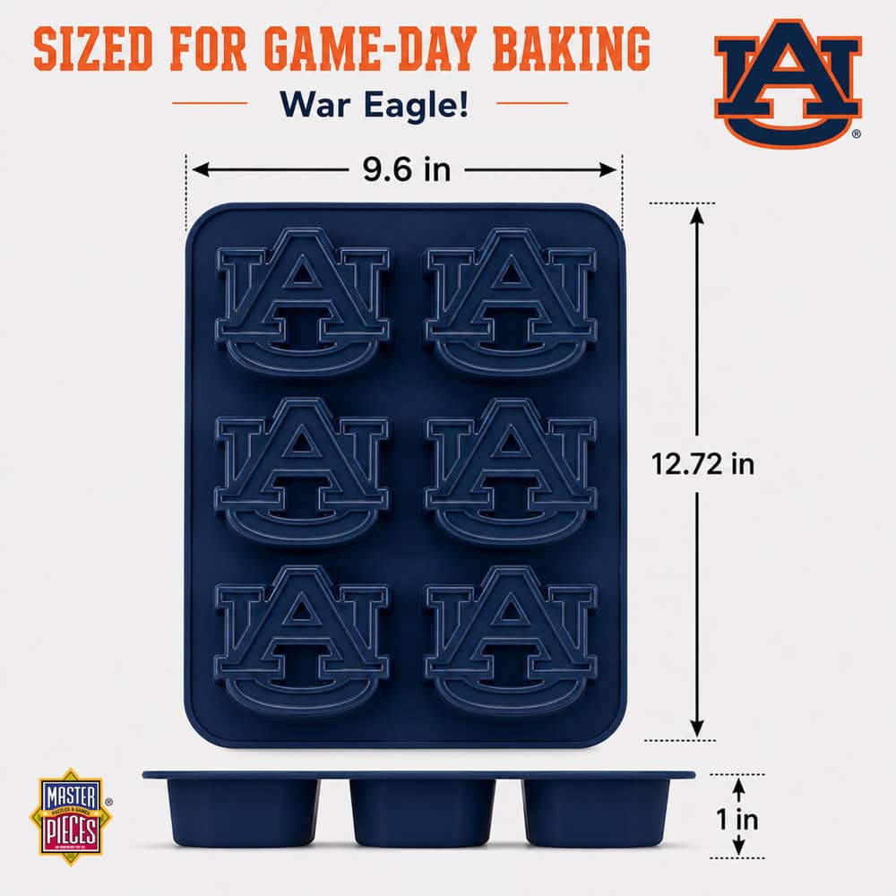 Auburn Tigers Official Muffin Pan