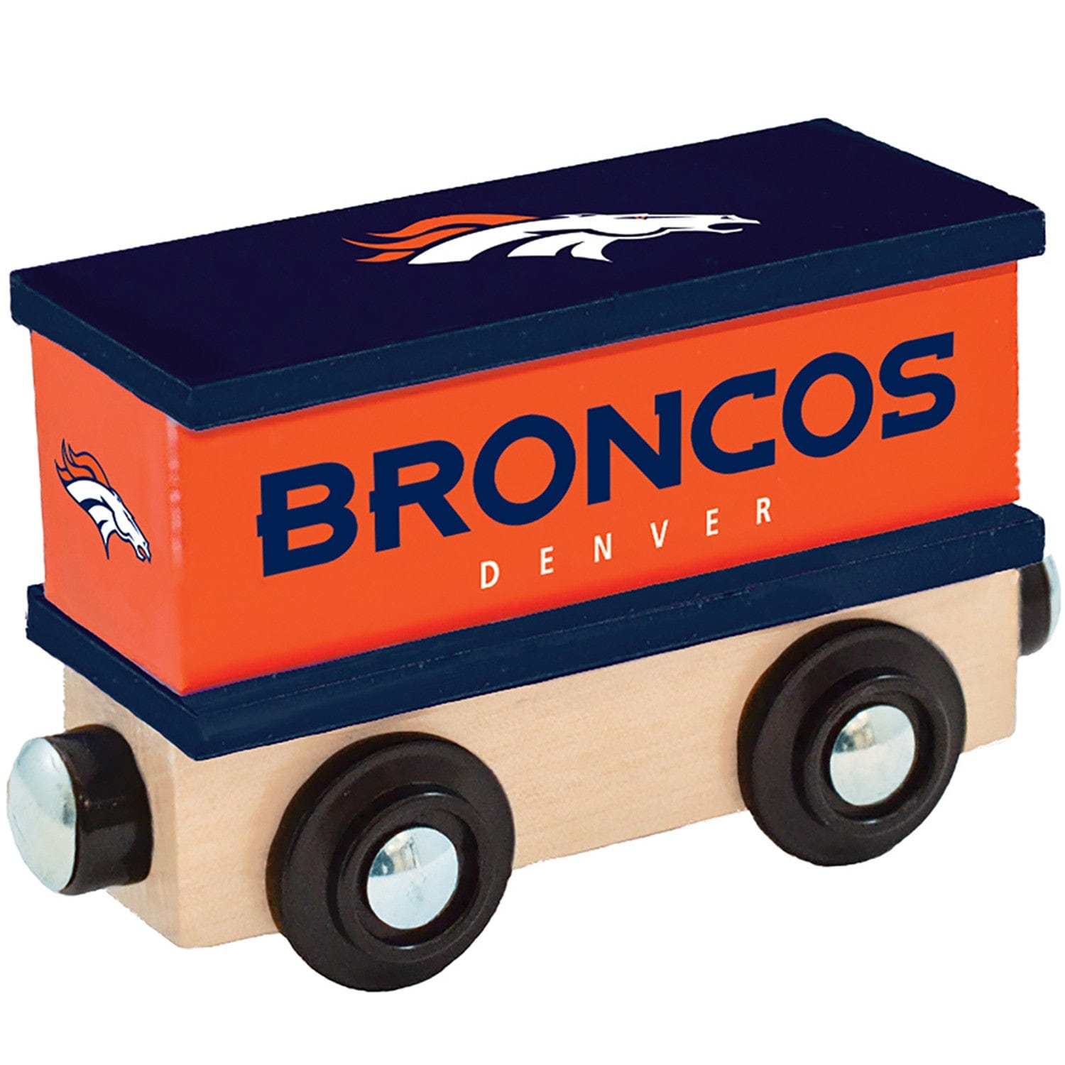 Denver Broncos Toy Train Box Car - Sports Gifts, Sports Memorabilia, Sports Collectibles, Fan Shop