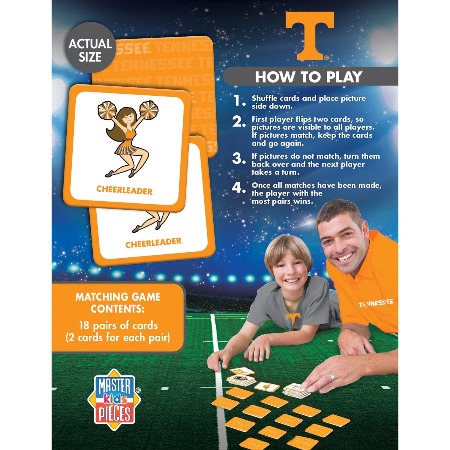Tennessee Volunteers Memory Matching Game - Sports Gifts, Sports Memorabilia, Sports Collectibles, Fan Shop