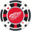 Detroit Red Wings 100 Piece Poker Chip Set - Sports Gifts, Sports Memorabilia, Sports Collectibles, Fan Shop