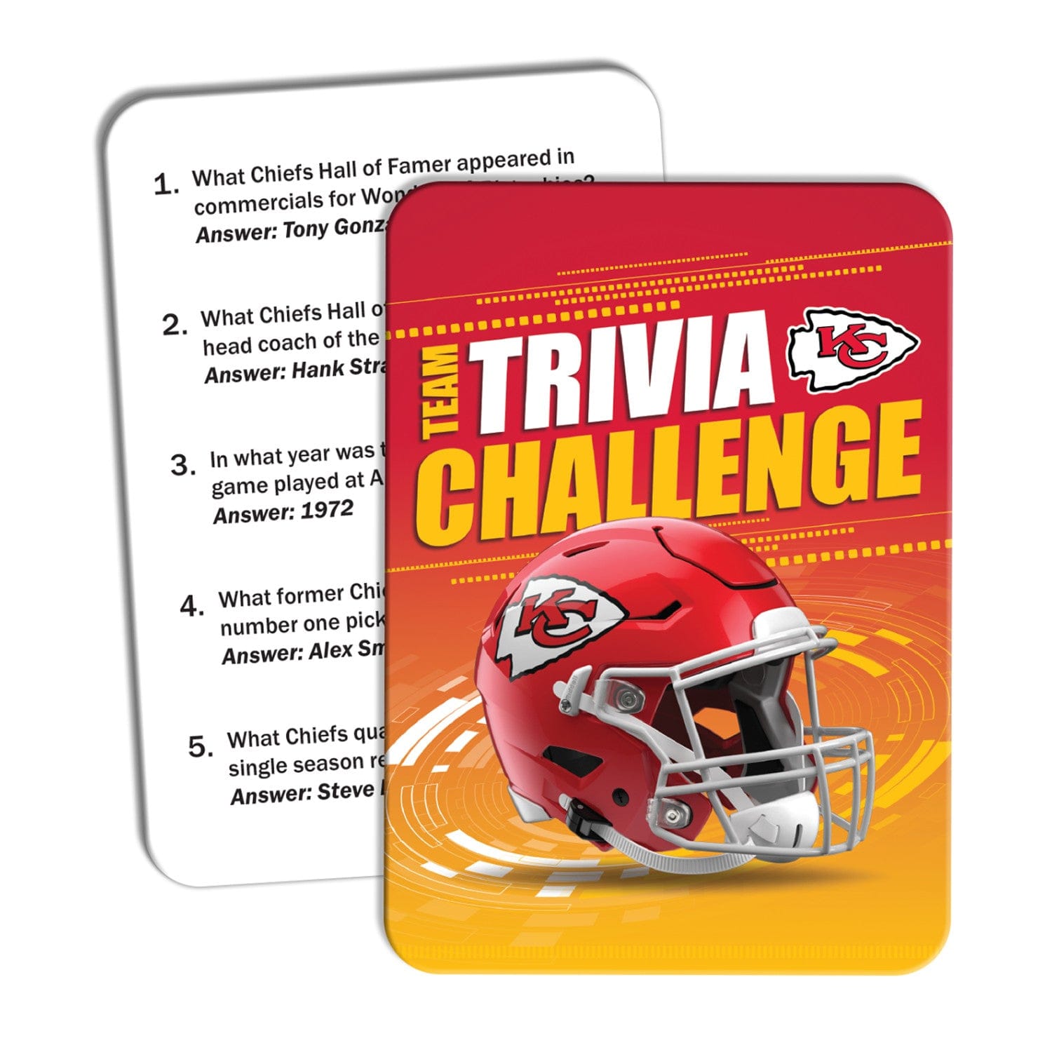 Kansas City Chiefs Trivia Challenge: Test Your Knowledge of the Chiefs! - Sports Gifts, Sports Memorabilia, Sports Collectibles, Fan Shop