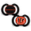 Cincinnati Bengals Pacifier Set - 2-Pack - Sports Gifts, Sports Memorabilia, Sports Collectibles, Fan Shop