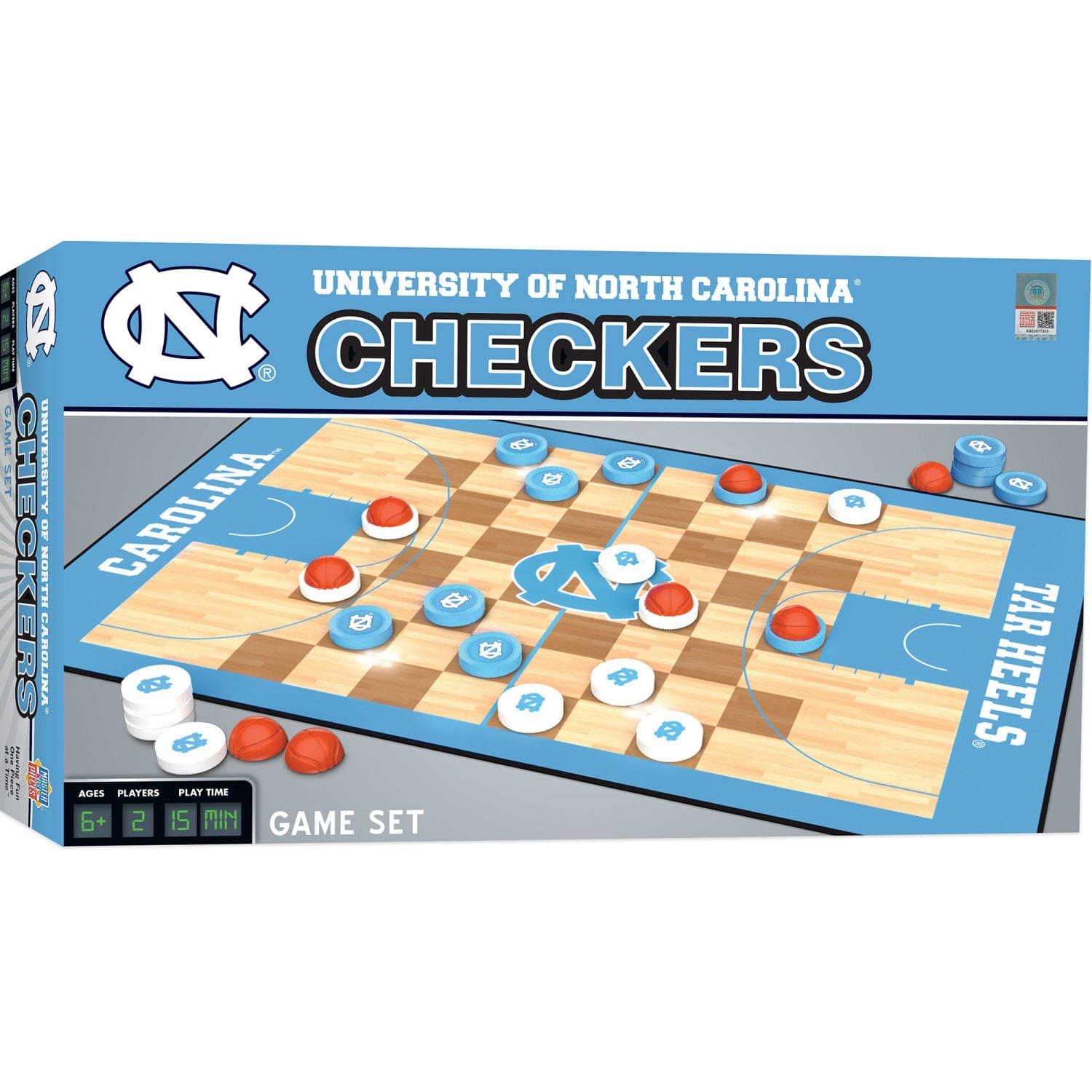 UNC Tar Heels Checkers Game - Sports Gifts, Sports Memorabilia, Sports Collectibles, Fan Shop