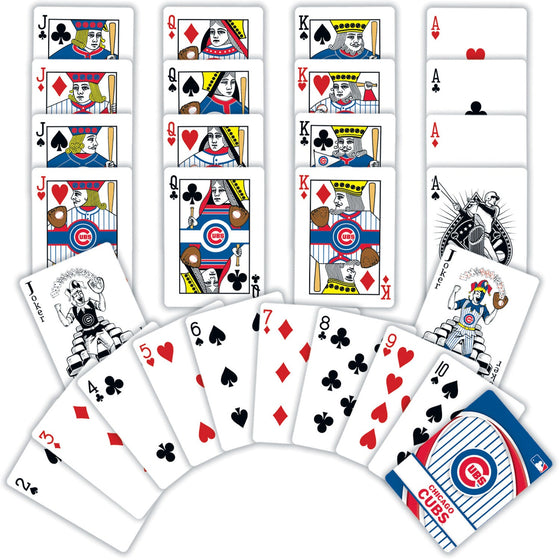Chicago Cubs Playing Cards - 54 Card Deck - 757 Sports Collectibles