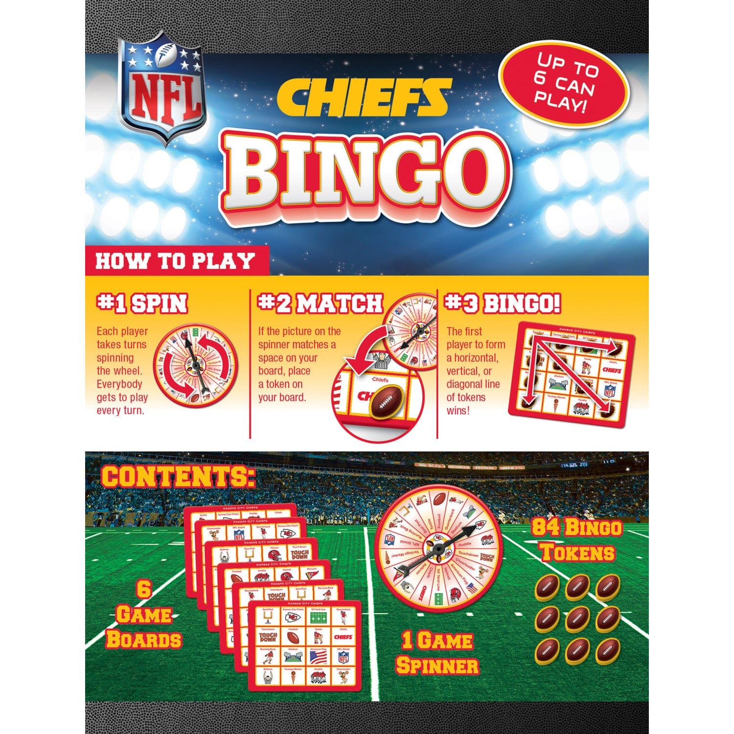 Kansas City Chiefs Bingo: Game Day Fun!