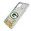 Green Bay Packers Confetti Clear Phone Case for Samsung Galaxy