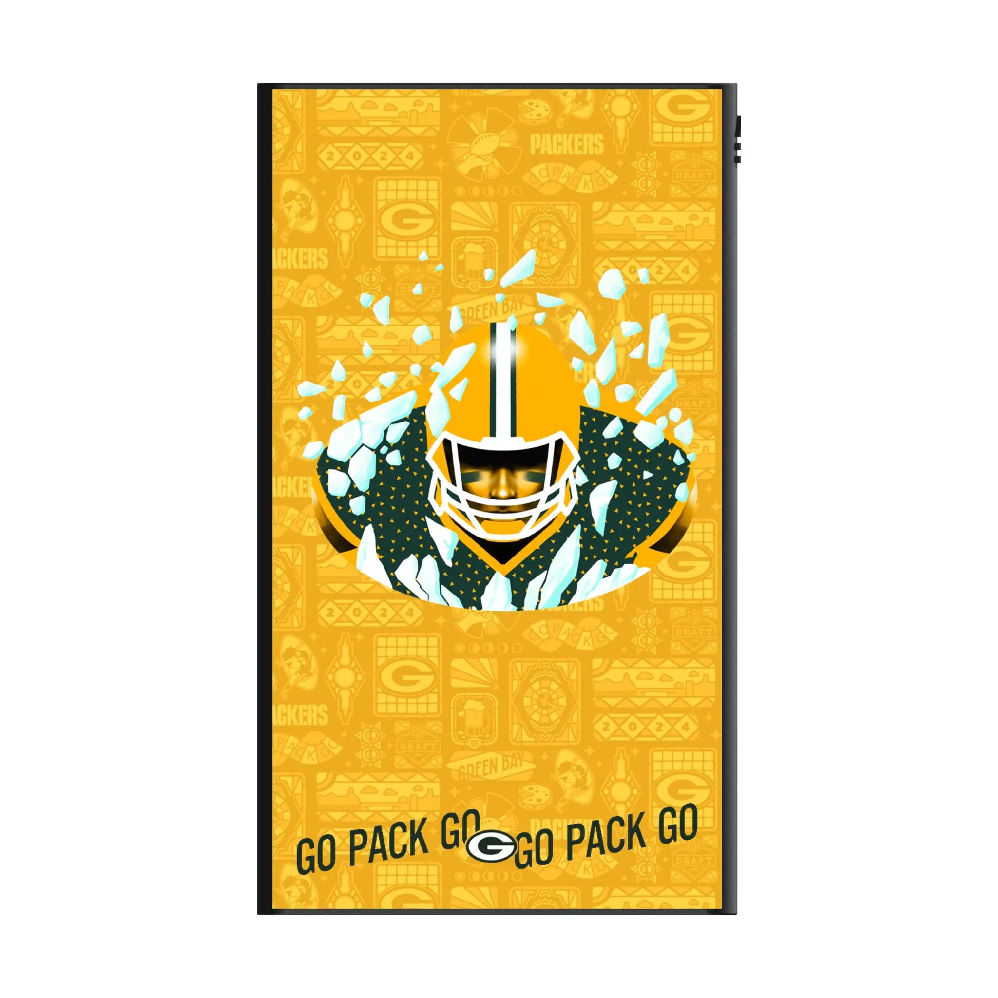 Green Bay Packers Deco 5000mAh Flat Powerbank